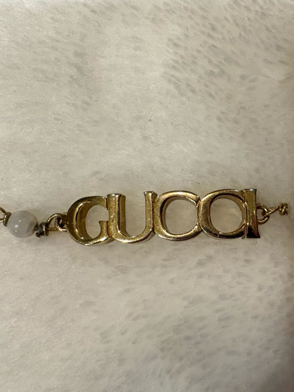 Gucci letter bracelet